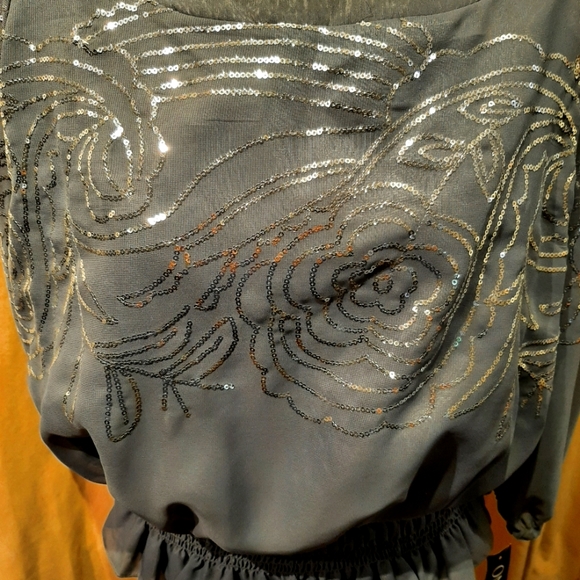 Onyx Nite sequined blouse - Picture 8 of 11